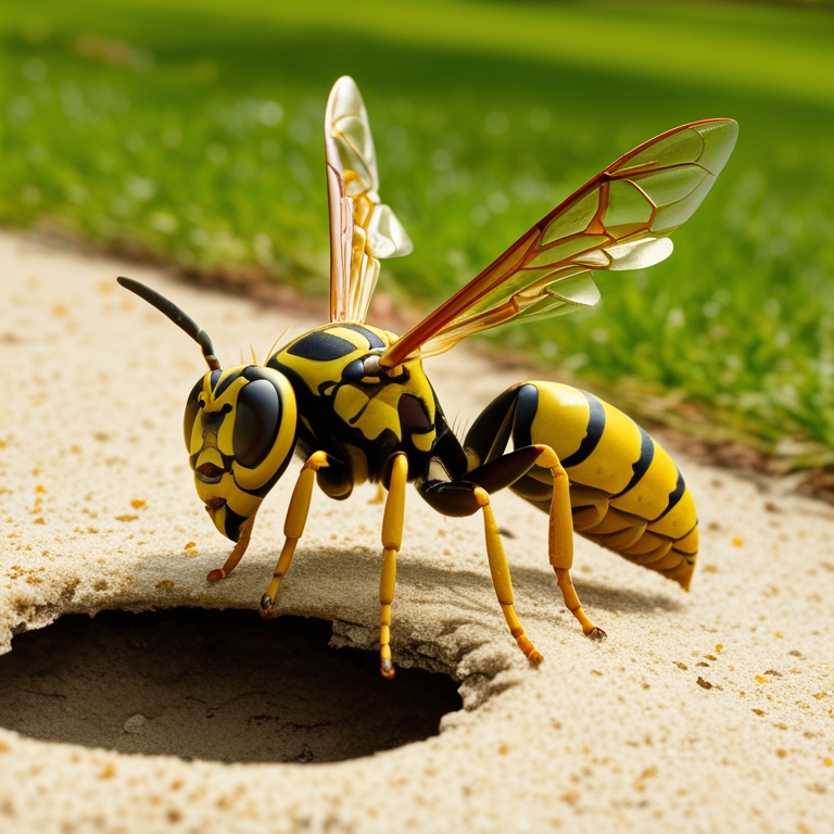Cicada Killer Wasp
